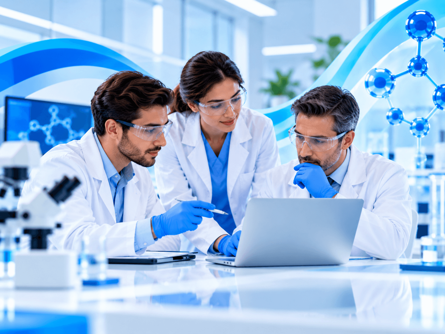 Research peptide pens being prepared in the lab – Mohrlabs