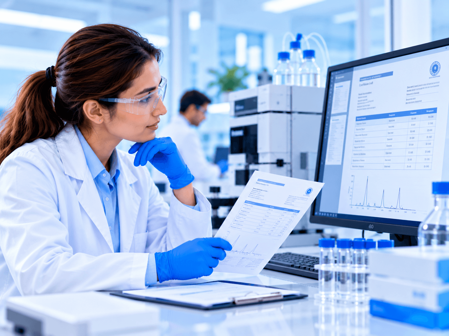 Certificates of Analysis for research peptides – Mohrlabs