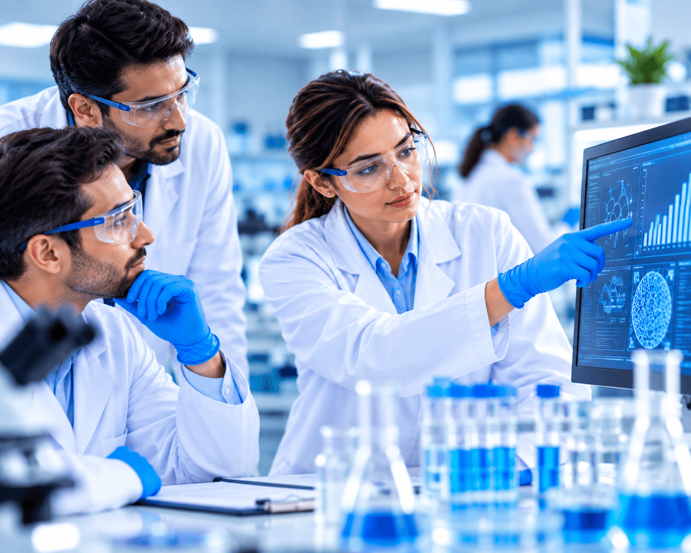 Research peptides and branded packaging – Mohrlabs